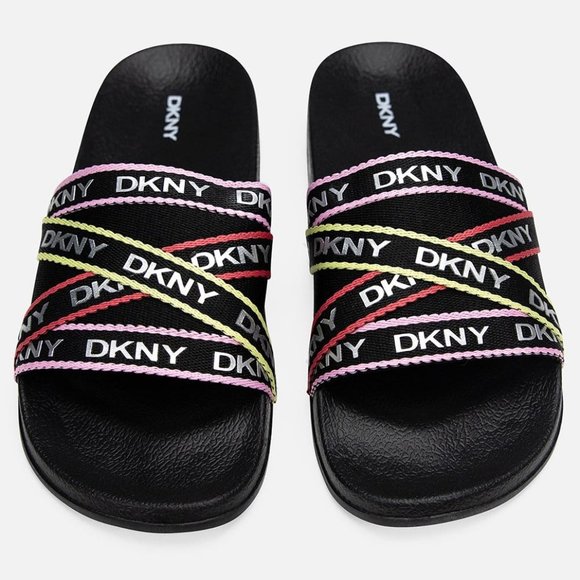 Dkny Shoes - New DKNY JOJO WEB Slides Sandals DKN498CC